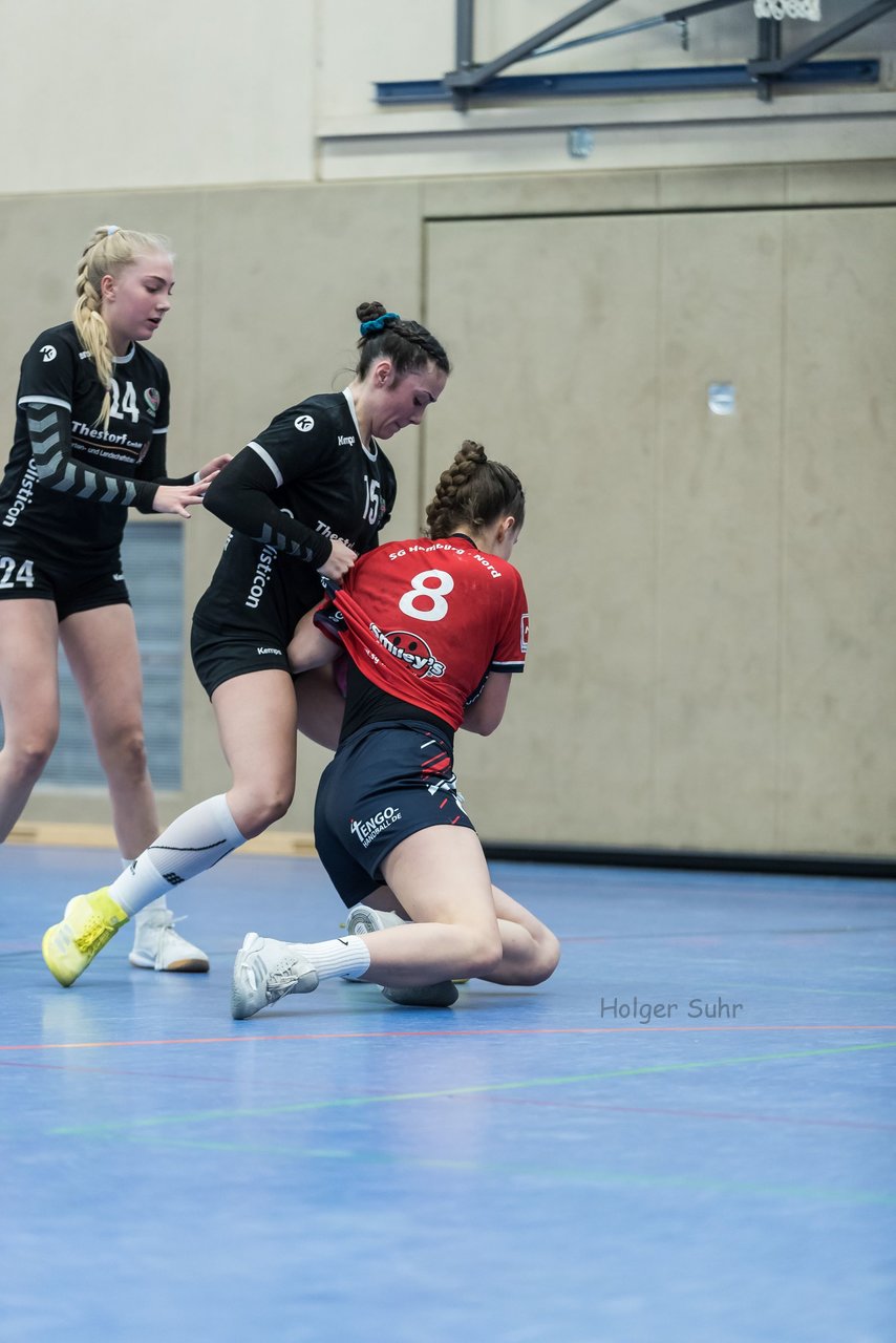 Bild 97 - B-Juniorinnen SG HH Nord - SV Henstedt Ulzburg : Ergebnis: 23:22